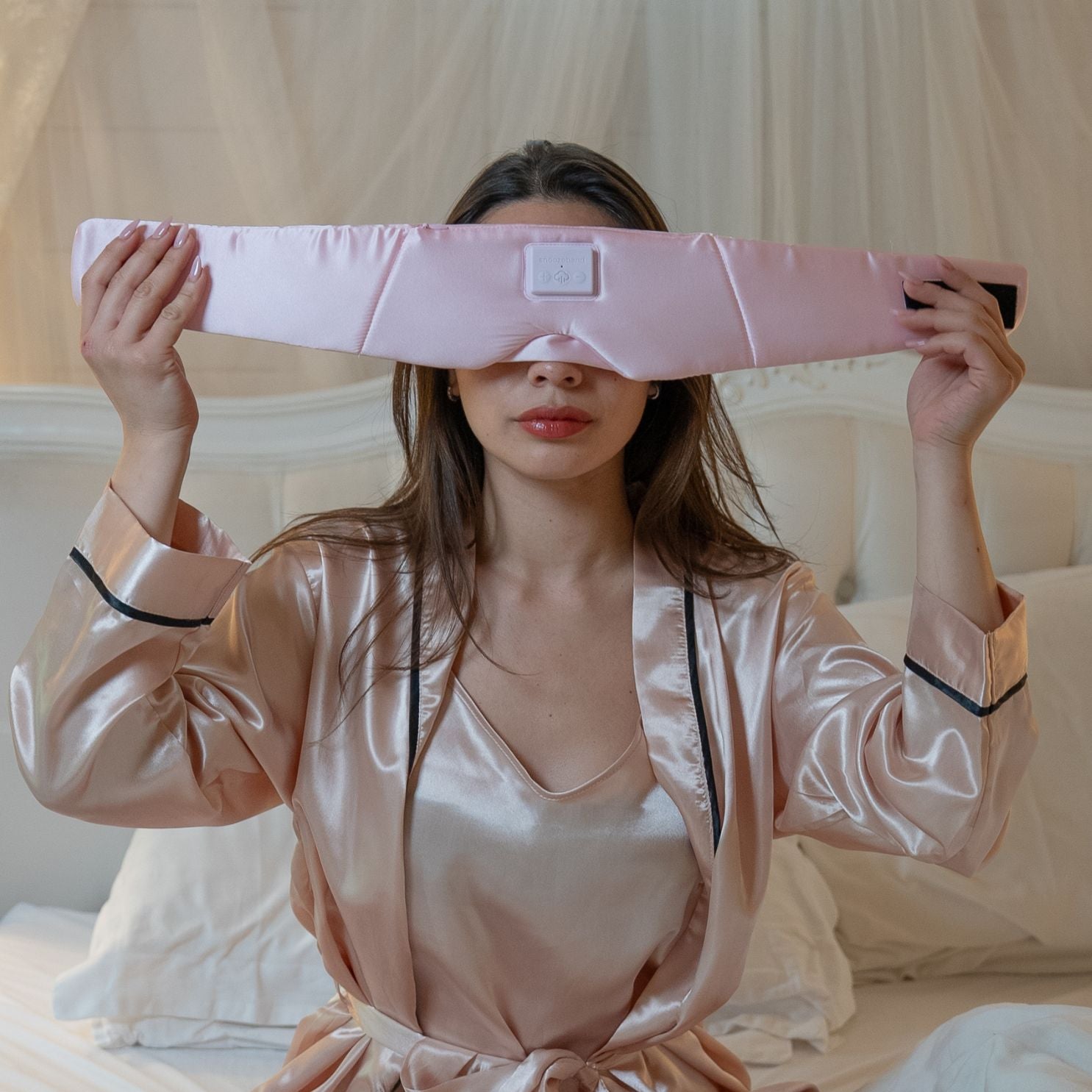 Snoozeband™ Silk - Sleep Mask with Headphones