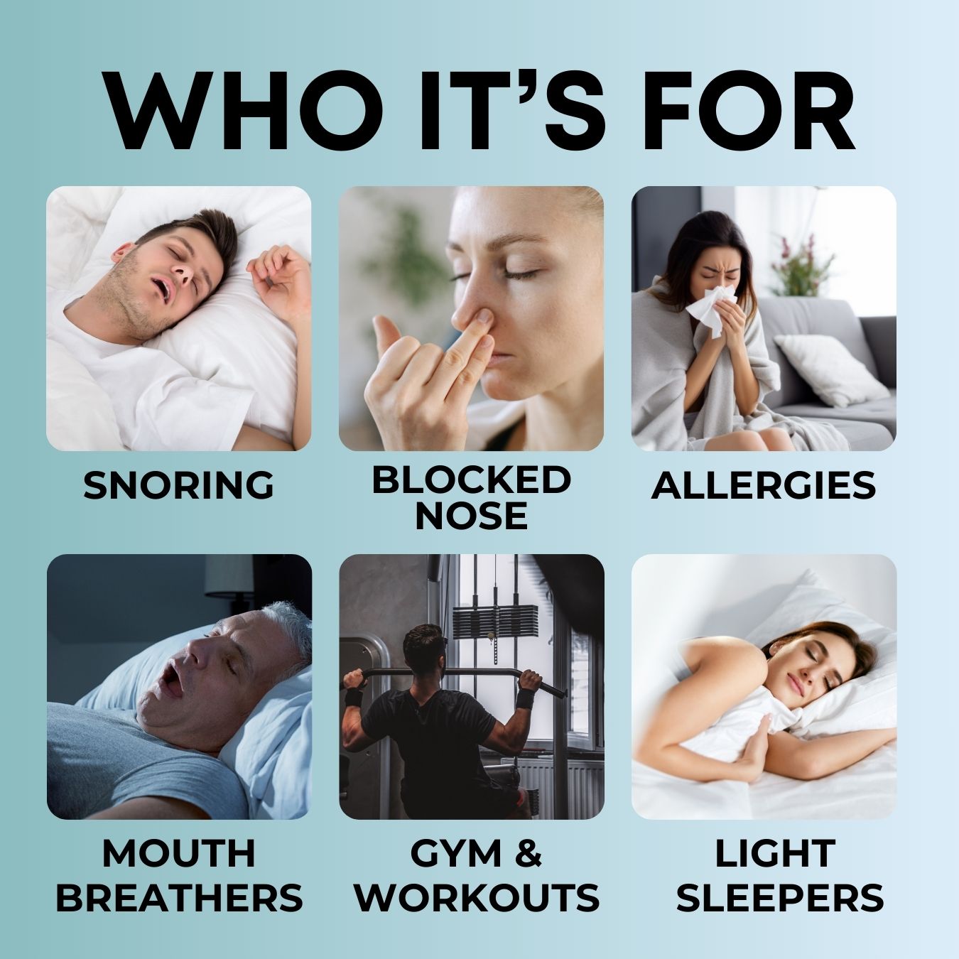 Snoozeband™ Nose Strips (30 Pack)