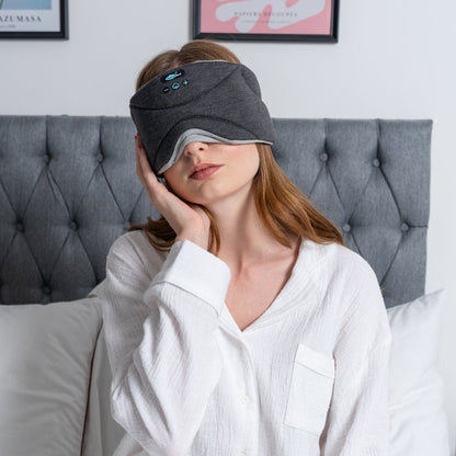 SnoozeBand™ Deluxe - Sleep Mask Headphones - Snooze Band