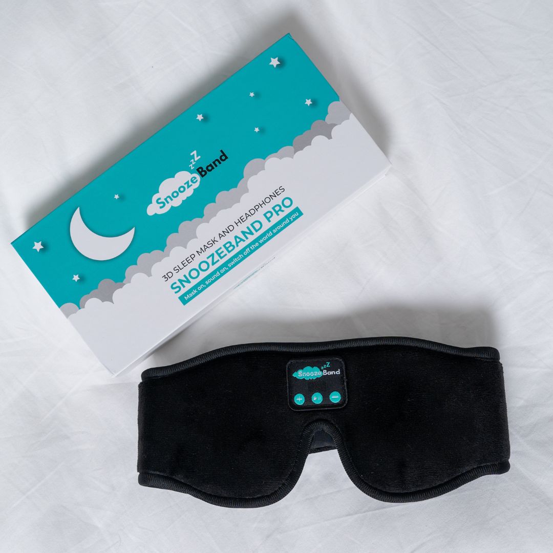 SnoozeBand™ Pro - Bluetooth Sleep Mask - Snooze Band